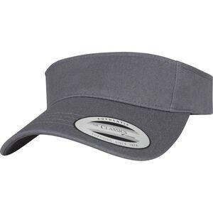 Flexfit By Yupoong Curved Visor Cap / Dark Gray